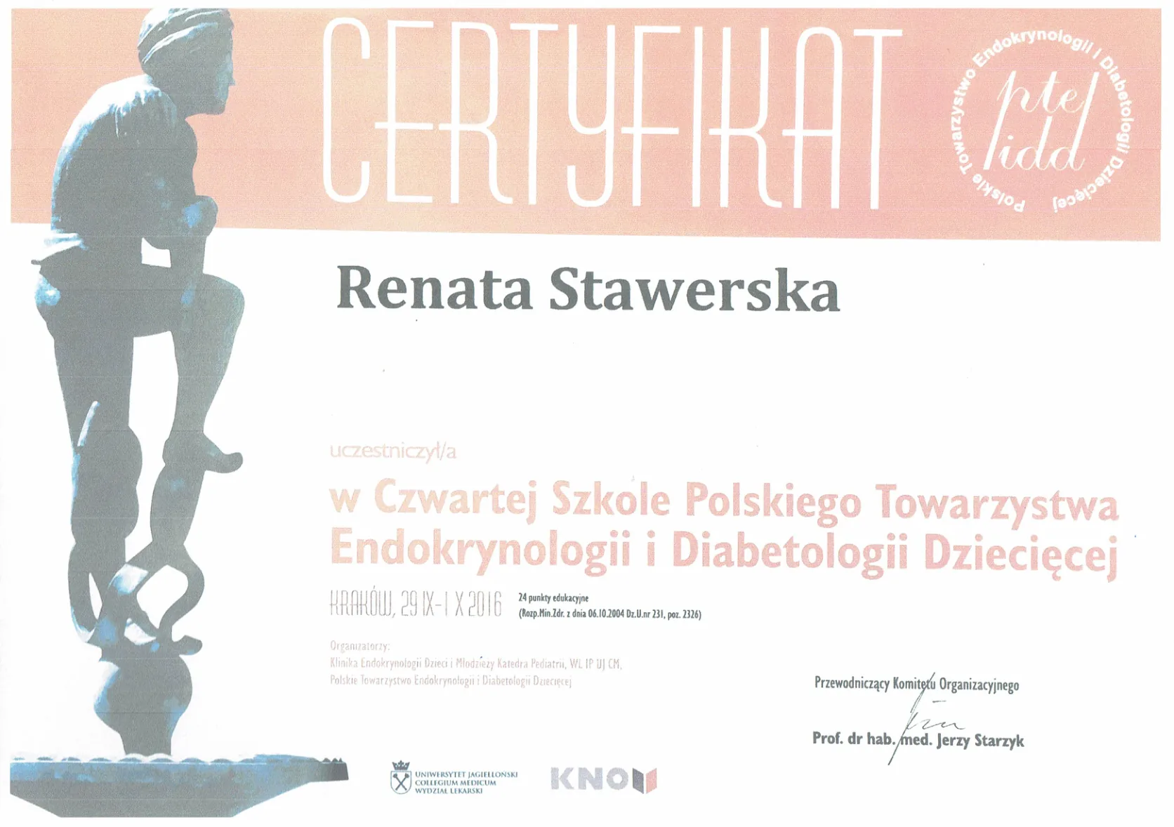 Certyfikaty prof Renata Stawerska 12