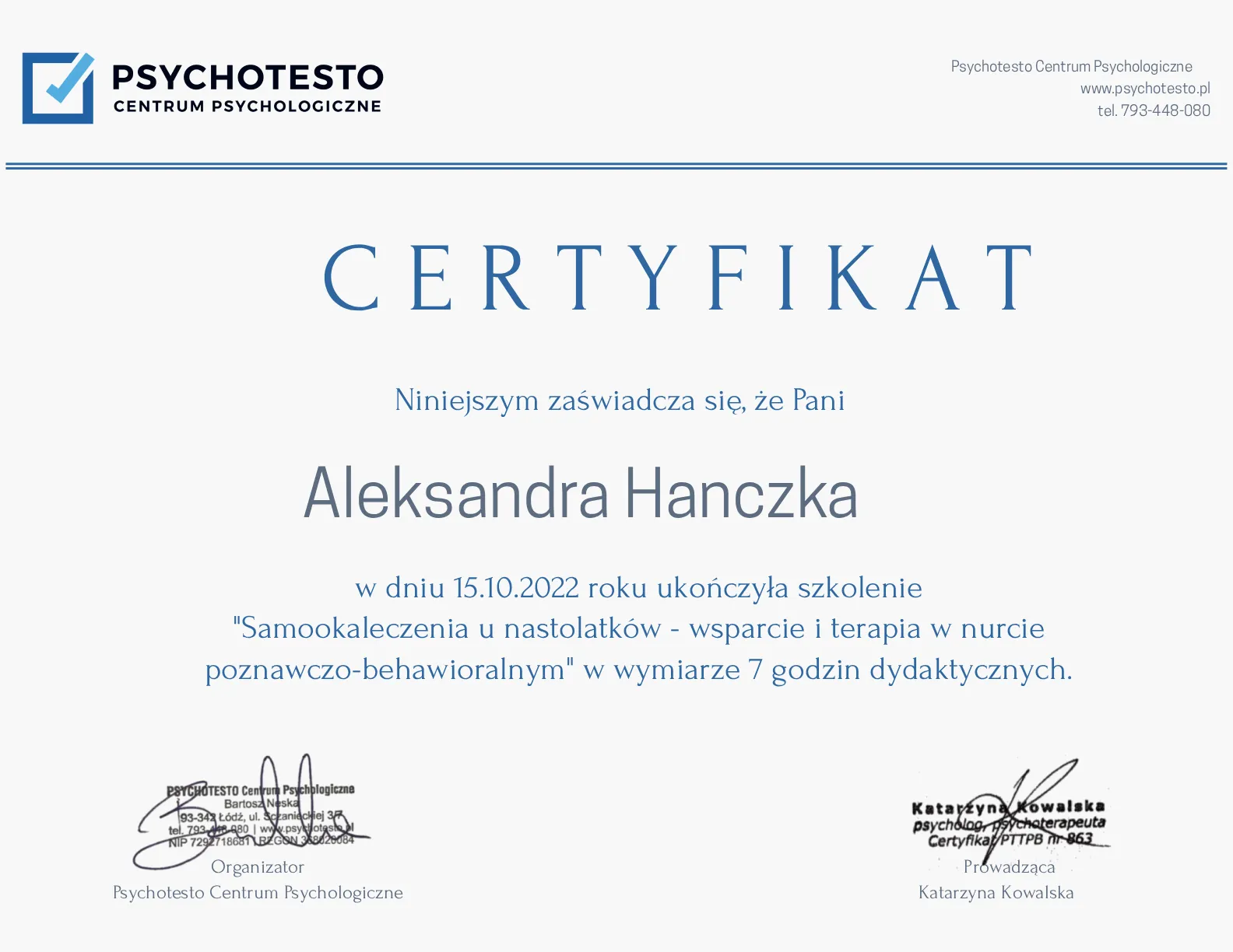 Samookaleczenia u nastolatków